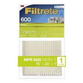 15x20x1 3M Filtrete Dust and Pollen Filter (1-Pack)