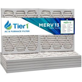 Tier1 20 x 32 x 1  MERV 13 - 6 Pack Air Filters (P25S-612032)