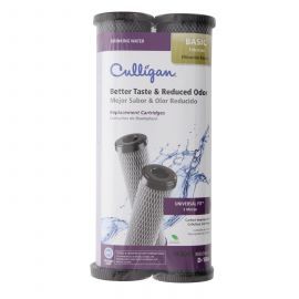 Culligan D-10-TWIN Undersink Water Filter Replacement Cartridge (Level 1, 2-Pack)