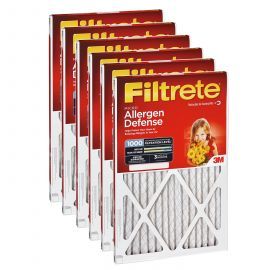 Filtrete 1000 Micro Allergen Filter - 16x25x1 (6-Pack)