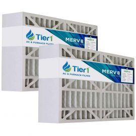 Tier1 brand replacement for Aprilaire #401 - 16 x 28 x 6 - MERV 8 (2-Pack)