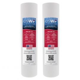US Water Filters 5 Micron 10"x2.5" Melt Blown Sediment Filter (2-Pack)