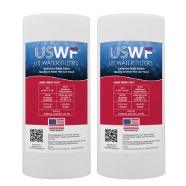 US Water Filters 20 Micron 10"x4.5" Melt Blown Sediment Filter (2-Pack)