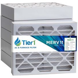 Tier1 20 x 25 x 4  MERV 11 - 6 Pack Air Filters (P15S-642025)