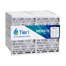 Tier1 20 x 30 x 4  MERV 13 - 6 Pack Air Filters (P25S-642030)