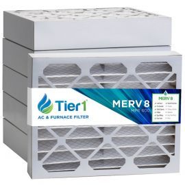 Tier1 20 x 24 x 4  MERV 8 - 6 Pack Air Filters (P85S-642024)