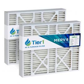 Tier1 brand replacement for Day & Night MU2025 / M8-1056 - 20 x 25 x 5 - MERV 8 (2-Pack)