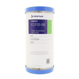 Pentek ECP20-BB Pleated Sediment Water Filter (9-3/4-inch x 4-1/2-inch)