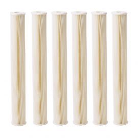 Pentek ECP5-20 Pleated Sediment Water Filters (20-inch x 2-5/8-inch) (6-Pack)