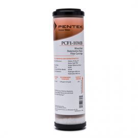 Pentek PCF1-10MB Deionization Water Filter (9-3/4-inch x 2-2/3-inch)