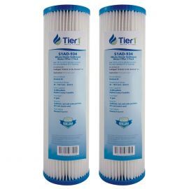 S1A-D Culligan Comparable Whole House Sediment Water Filter 2-Pack by Tier1