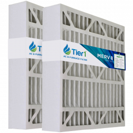 Tier1 brand replacement for Comfort Plus - 20 x 21 x 5 - MERV 8 (2-Pack)