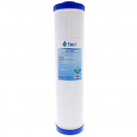 20 X 4.5 Granular Activated Carbon Replacement Filter by Tier1 (20 micron)