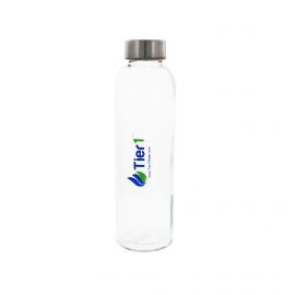 Reusable Tier1 Glass Water Bottle
