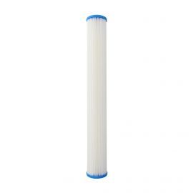 Tier1 20 inch x 2.5 inch Pleated Sediment Water Filter (5 micron)