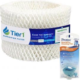 HAC-504 Honeywell Comparable Humidifier Wick Filter with Humidifier Tank Fish by Tier1