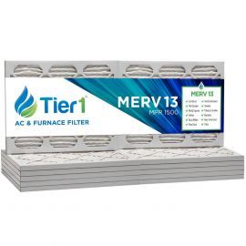 Tier1 18 x 36 x 1  MERV 13 - 6 Pack Air Filters (P25S-611836)