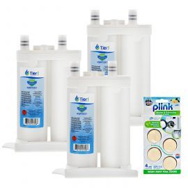 Tier1 Frigidaire WF2CB / Electrolux EWF01 EWF2CBPA Comparable Refrigerator Water Filter Replacement and Washer and Dishwasher Cleaner (3 Pack)