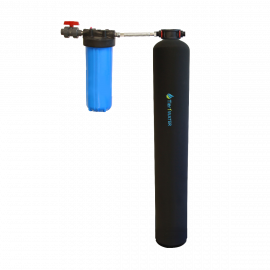 Eco Series Whole House Water Filtration System For Chlorine, Taste & Odor Reduction + Magnetic Water Descaler Salt-Free Alternative By Tier1
