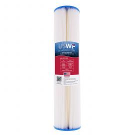 USWF 20 Micron 20"x4.5" Pleated Polyester Sediment Filter