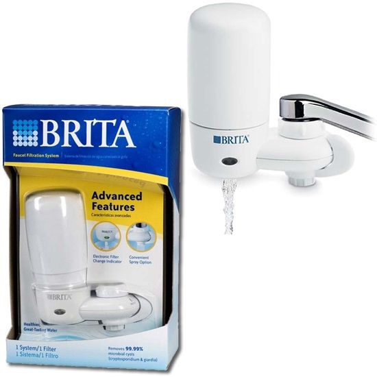 Brita Ff 100 White Faucet Filter System 42201