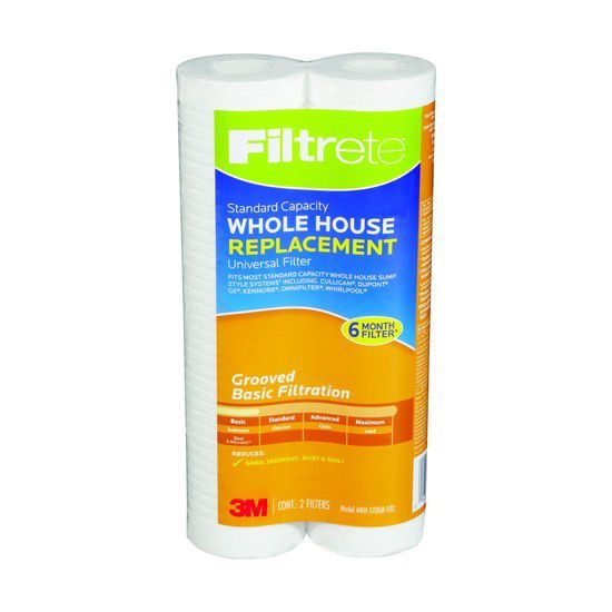 3m 4wh-Stdgr-F02 Filtrete Standard Whole House Replacenment Filter 2 Count