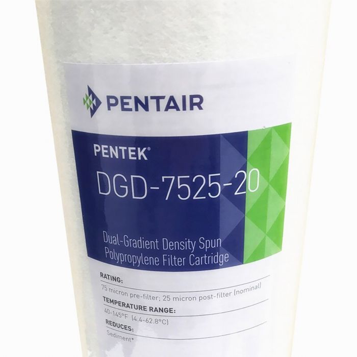 20 x 4.5 Package Of 4 Pentek DGD-7525-20 Sediment Water Filters