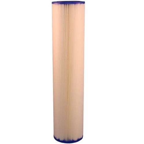 Pentek ECP50-20BB Pleated Cellulose Polyester Filter Cartridge 20 x 4-1/2 50 Microns