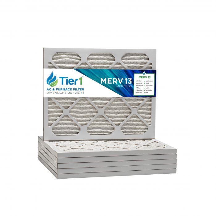 12 PACK 9-1/2 x 9-1/2 x 7/8 Actual Size 10x10x1 MERV 13 Pleated Air Filters