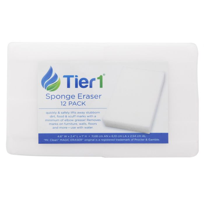 Magic Erasing Sponge by Tier1 (12-Pack)