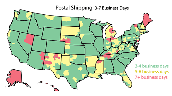 shipping transit times